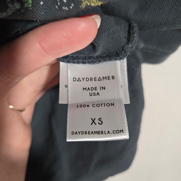 DayDreamer Def Leopard Tour Tee Cotton XS AOP T Shirt Boho Music Concert Graphic - Picture 3 of 5